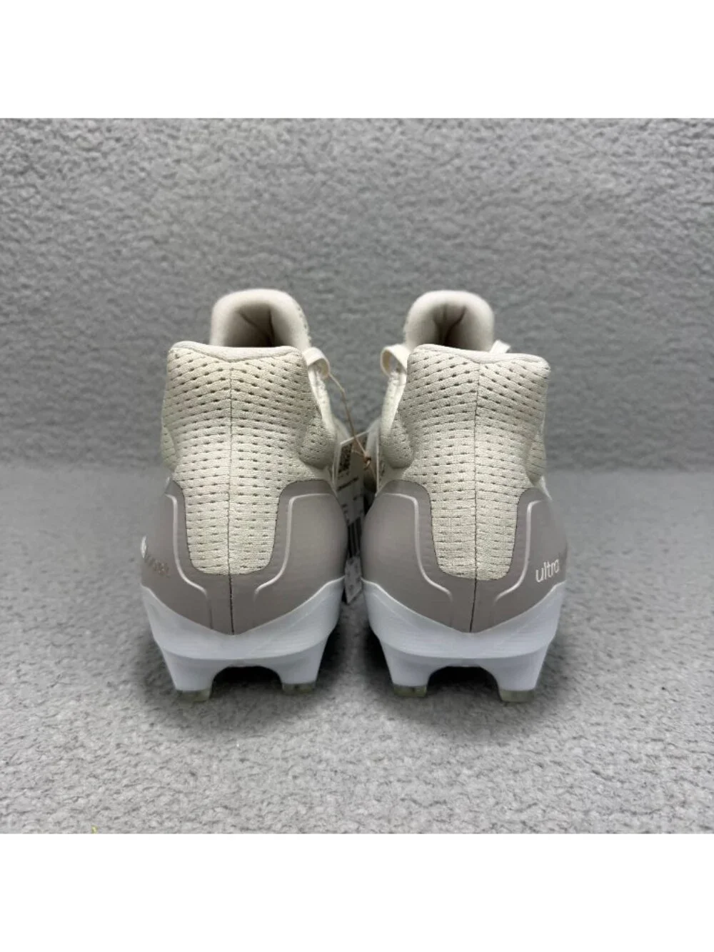 Adidas UltraBoost Cleats Mens 12.5 Shoes Cream Chalk 1.0 Football Talc Granite